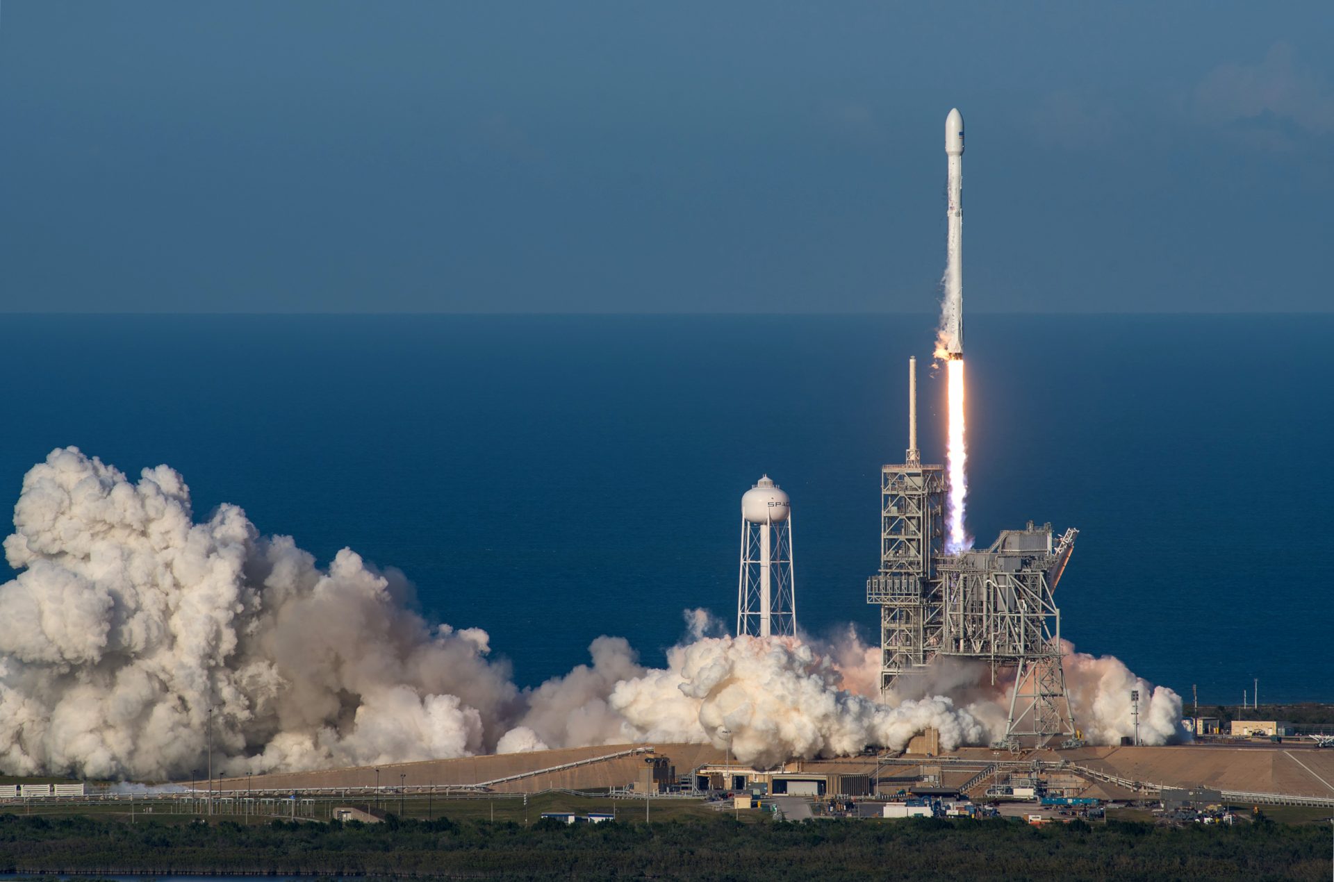 Largest SpaceX Rocket Hopes to be Space-bound by March