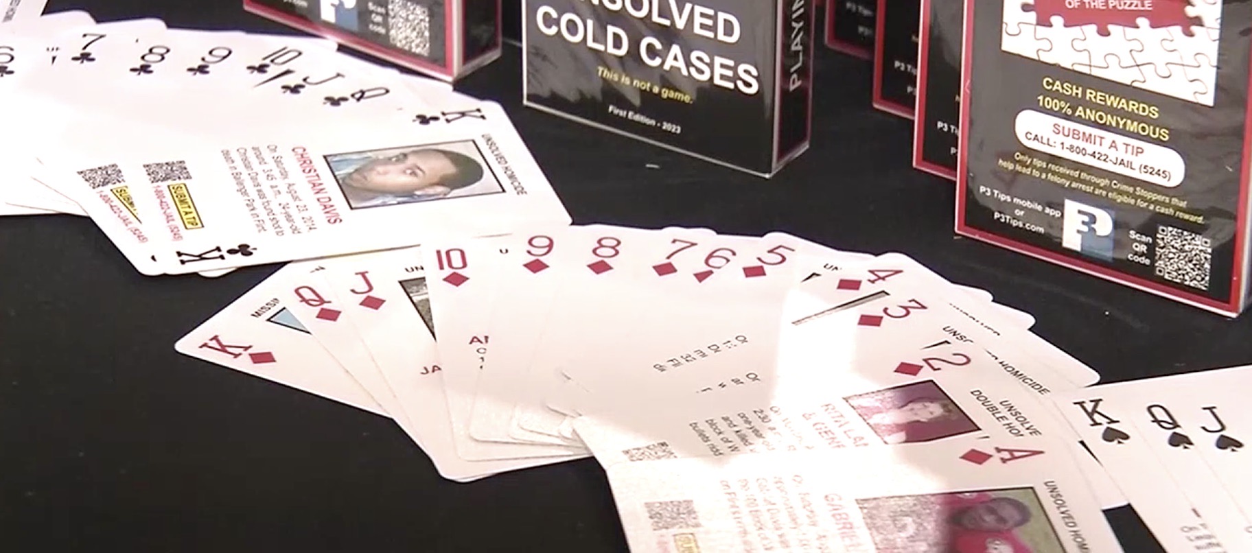 Deal Me In: Michigan Crime Stoppers Launches Cold Case Playing Cards ...