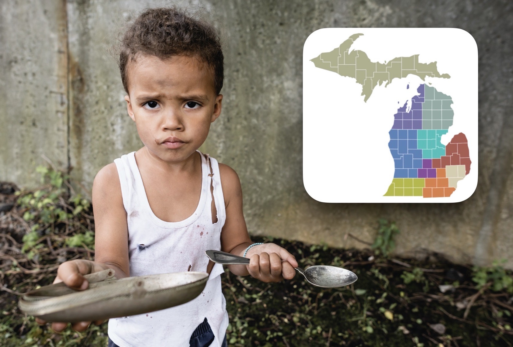 Michigan's Poverty Map: Democrats Seem to Be Charting a Course to Nowhere