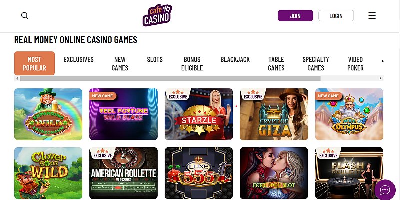 Cafe Casino Casino US-michigan online casino